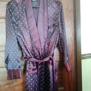 VINTAGE 1940s LUXURY MENS LOUNGE ROBE